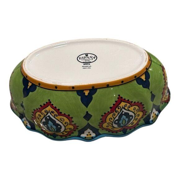 Espana Bocca lifestyles  bowl 9" Oval Vegetable Bowl 
Excellent condition - Picture 5 of 11